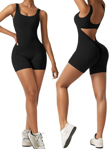 ORBITZ™   - VIRAL V-BACK ROMPER