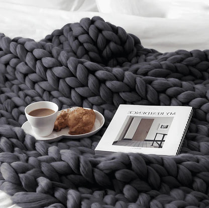 ORBITZ™  - COZY KNIT BLANKET