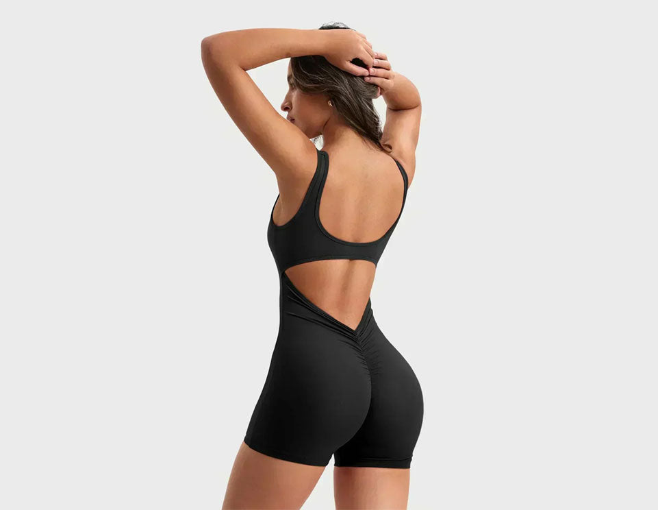 ORBITZ™   - VIRAL V-BACK ROMPER