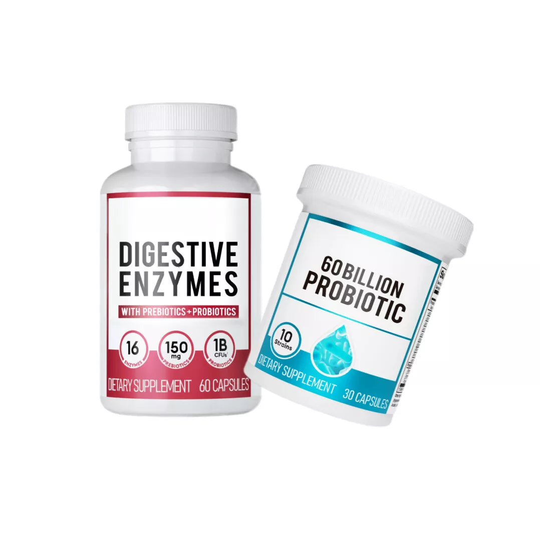 ORBITZ™  - DIGESTIVE ENZYMES 60CT + 60B PROBIOTIC 30CT